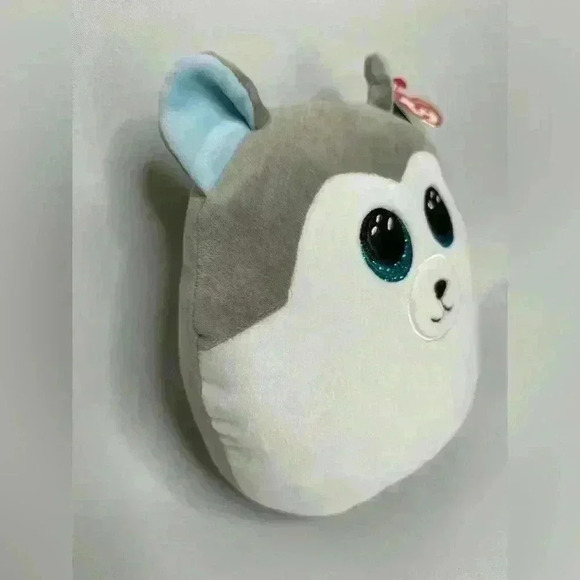 Ty Squish A Boo Slush Husky (537) - Picture 5 of 12